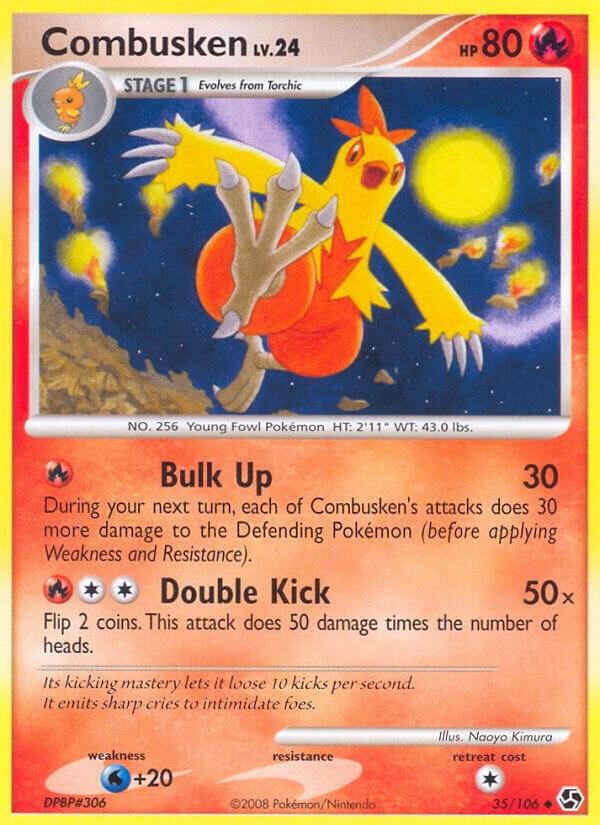 Combusken 35/106 Reverse Holofoil Great Encounters