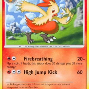 Combusken 45/127 Reverse Holofoil Platinum