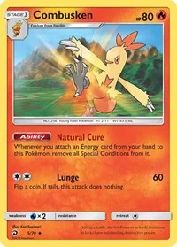 Combusken | 5/70 | Reverse Holofoil | Dragon Majesty