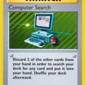 Computer Search 071/102 1st Edition Base Set (Shadowless)