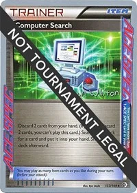 Computer Search | 2013 (Ian Whiton) | 137/149 | Normal | World Championship Decks