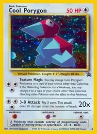 Cool Porygon | 15/53 | Holofoil | WoTC Promo