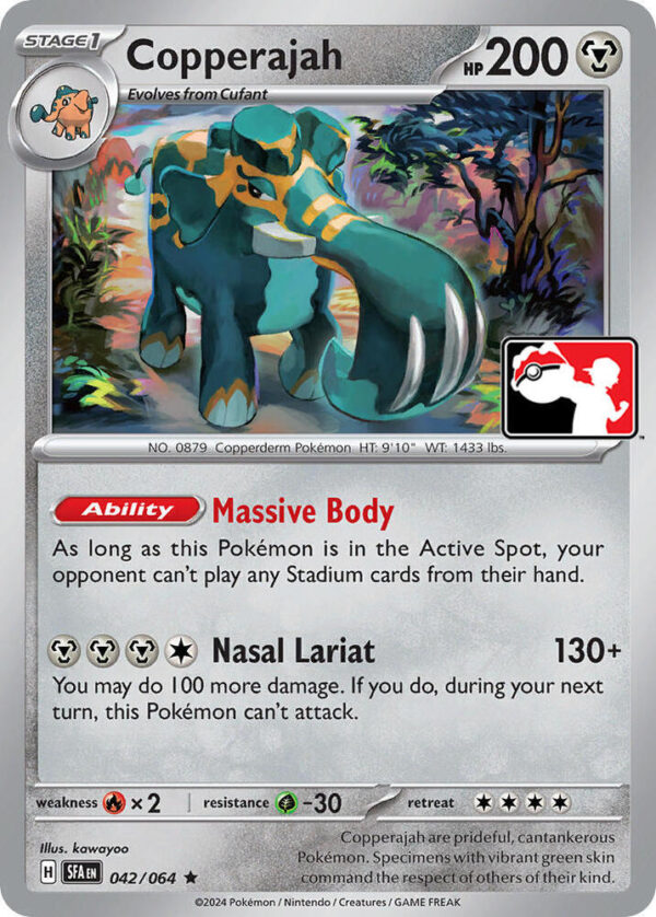 Copperajah 042/064 Holofoil Prize Pack Series Cards