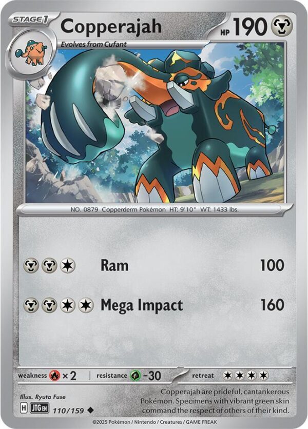 Copperajah 110/159 Normal SV09: Journey Together Copperajah 110/159 Normal SV09: Journey Together