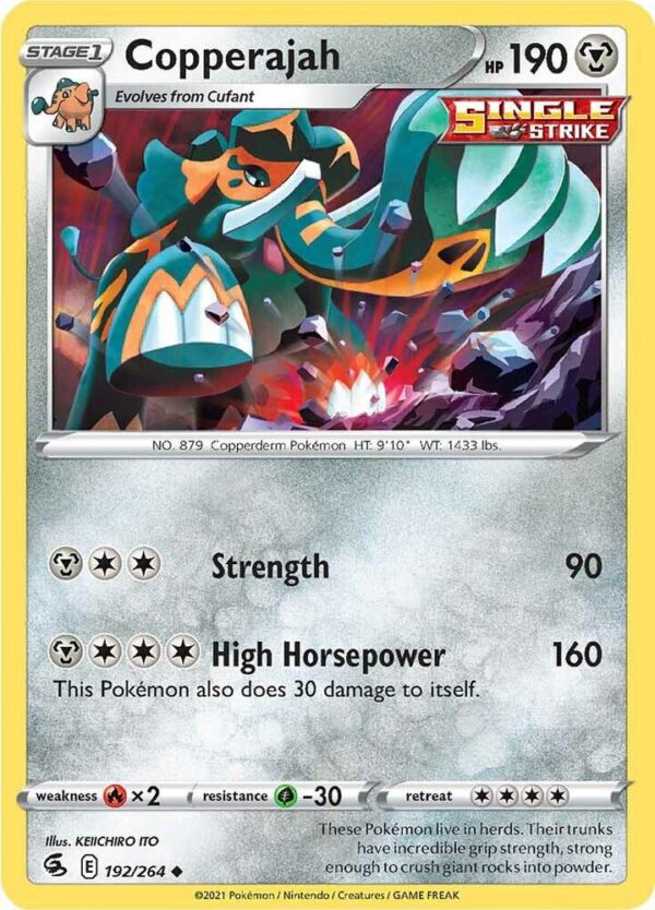 Copperajah 192/264 Normal SWSH08: Fusion Strike