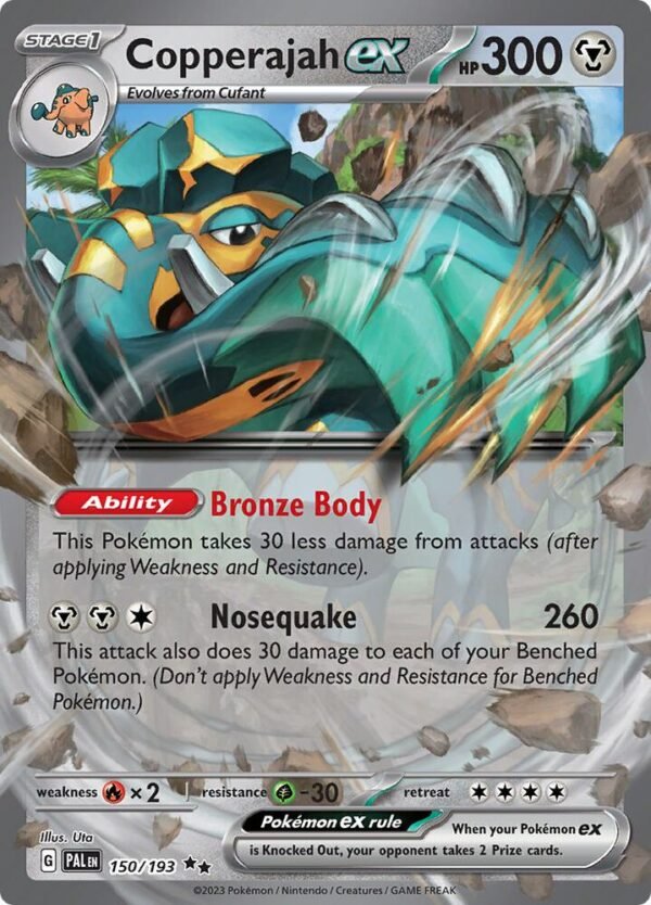 Copperajah ex 150/193 Holofoil SV02: Paldea Evolved Copperajah ex 150/193 Holofoil SV02: Paldea Evolved