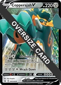 Copperajah V | SWSH030 | Holofoil | Jumbo Cards