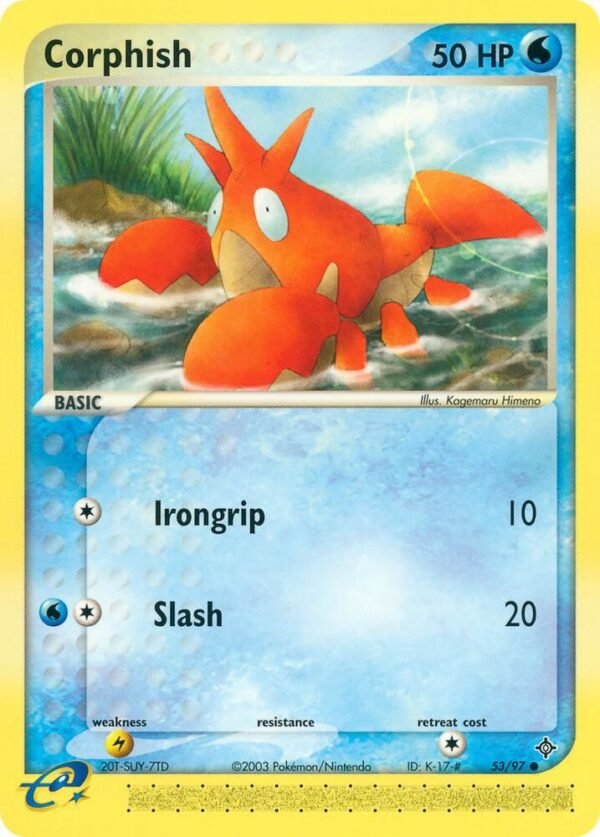 Corphish 53/97 Normal Dragon