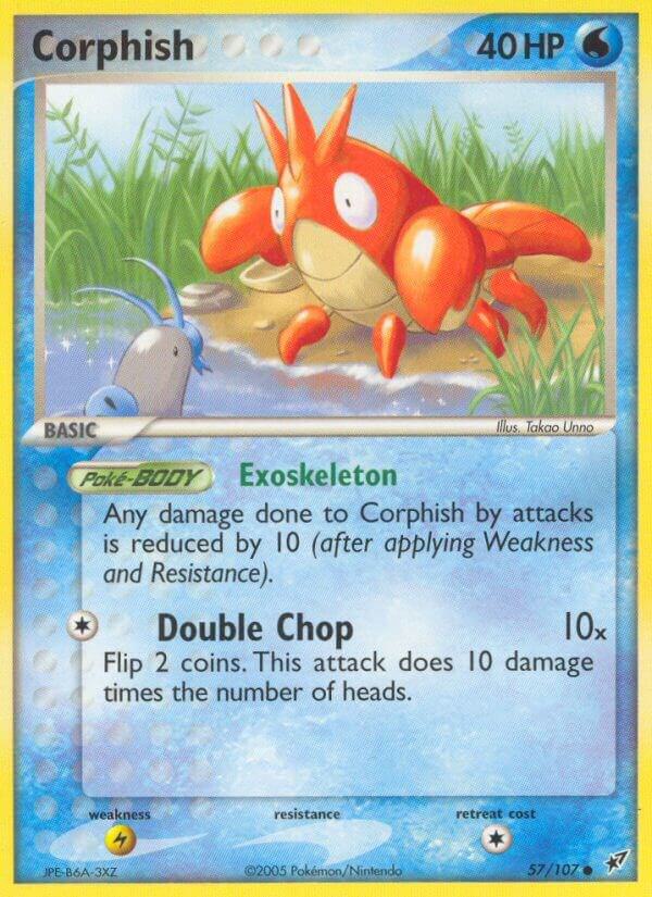 Corphish 57/107 Reverse Holofoil Deoxys