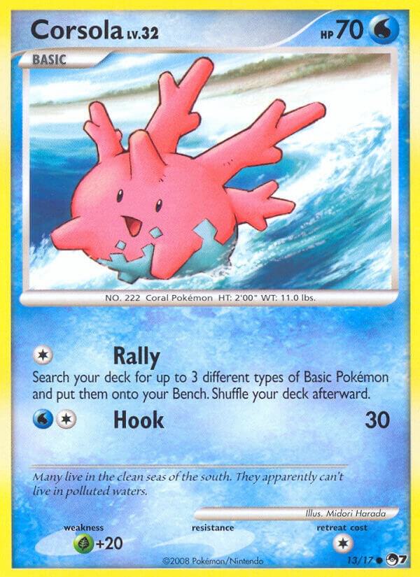 Corsola 013/017 Normal POP Series 7
