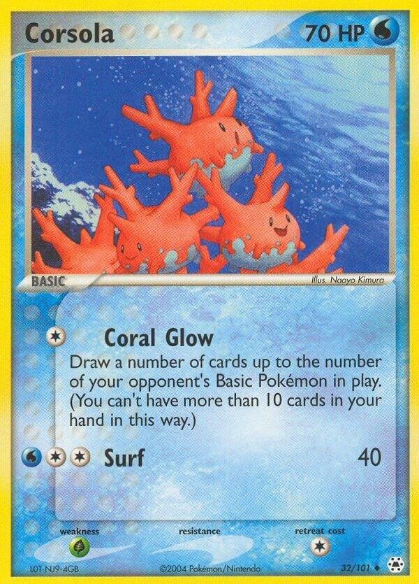 Corsola 32/101 Normal Hidden Legends Corsola 32/101 Normal Hidden Legends