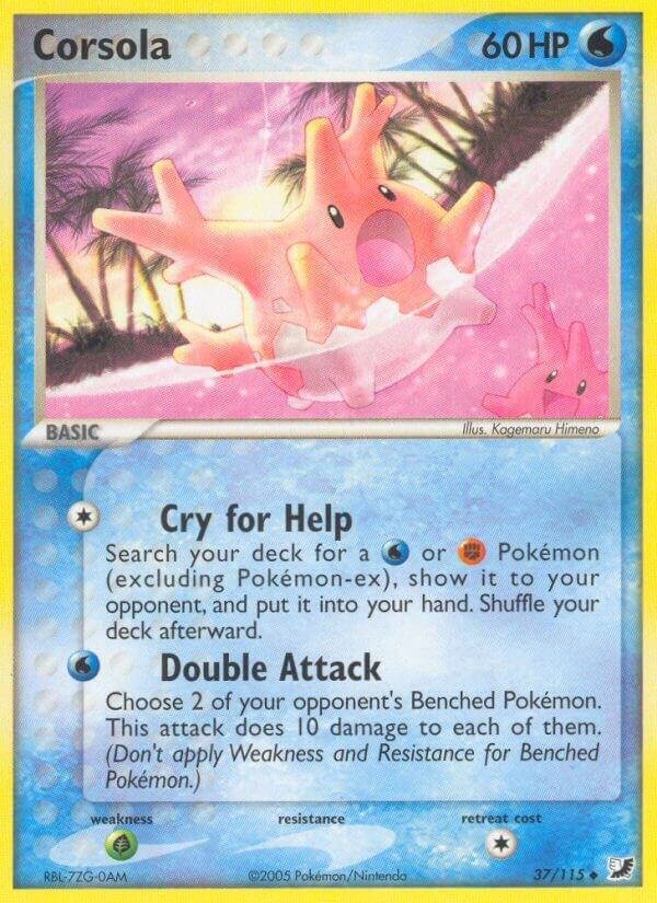 Corsola 37/115 Normal Unseen Forces