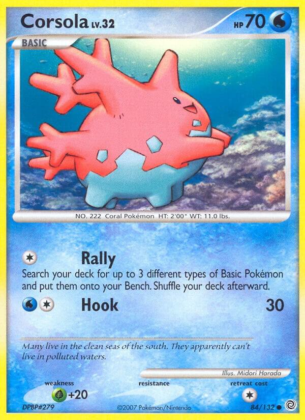 Corsola 84/132 Reverse Holofoil Secret Wonders Corsola 84/132 Reverse Holofoil Secret Wonders