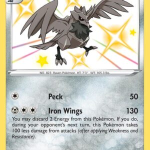 Corviknight SV089/SV122 Holofoil Shining Fates: Shiny Vault