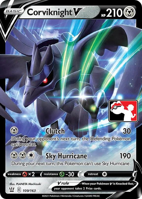 Corviknight V 109/163 Holofoil Prize Pack Series Cards Corviknight V 109/163 Holofoil Prize Pack Series Cards