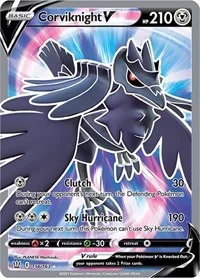Corviknight V (Full Art) | 156/163 | Holofoil | SWSH05: Battle Styles