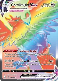 Corviknight VMAX (Secret) | 171/163 | Holofoil | SWSH05: Battle Styles