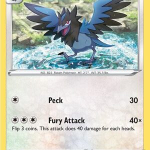 Corvisquire 155/189 Reverse Holofoil SWSH03: Darkness Ablaze Corvisquire 155/189 Reverse Holofoil SWSH03: Darkness Ablaze
