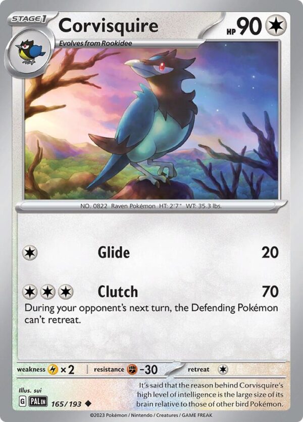 Corvisquire 165/193 Normal SV02: Paldea Evolved