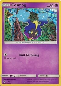 Cosmog | 6/12 | 006/012 | Holofoil | McDonald's Promos 2017