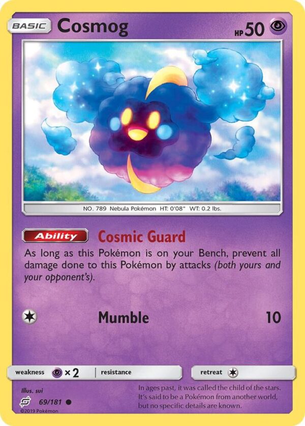 Cosmog 69/181 Normal SM – Team Up