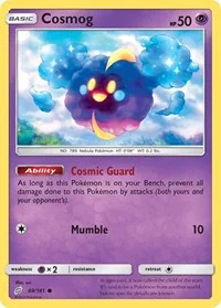 Cosmog | 69/181 | Normal | SM - Team Up