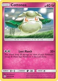 Cottonee | 147/236 | Reverse Holofoil | SM - Cosmic Eclipse