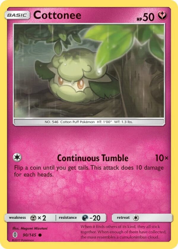 Cottonee 90/145 Normal SM – Guardians Rising