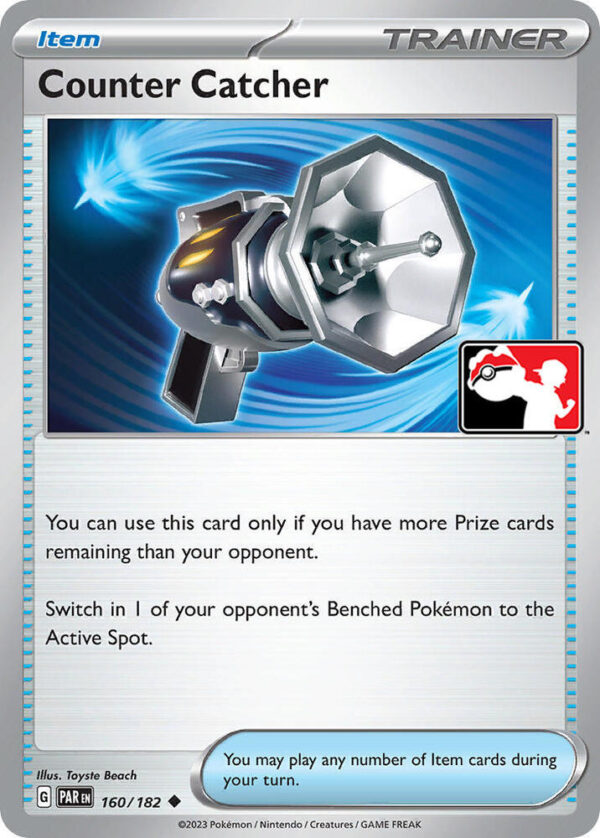 Counter Catcher 160/182 Holofoil Prize Pack Series Cards