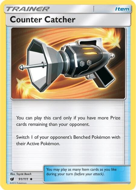 Counter Catcher 91/111 Normal SM – Crimson Invasion