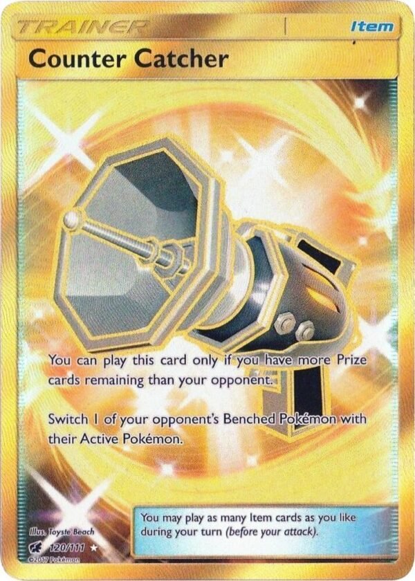 Counter Catcher (Secret) 120/111 Holofoil SM – Crimson Invasion Counter Catcher (Secret) 120/111 Holofoil SM – Crimson Invasion