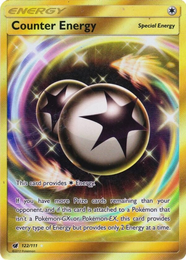 Counter Energy (Secret) 122/111 Holofoil SM – Crimson Invasion Counter Energy (Secret) 122/111 Holofoil SM – Crimson Invasion
