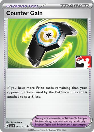 Counter Gain 169/191 Normal Prize Pack Series Cards Counter Gain 169/191 Normal Prize Pack Series Cards