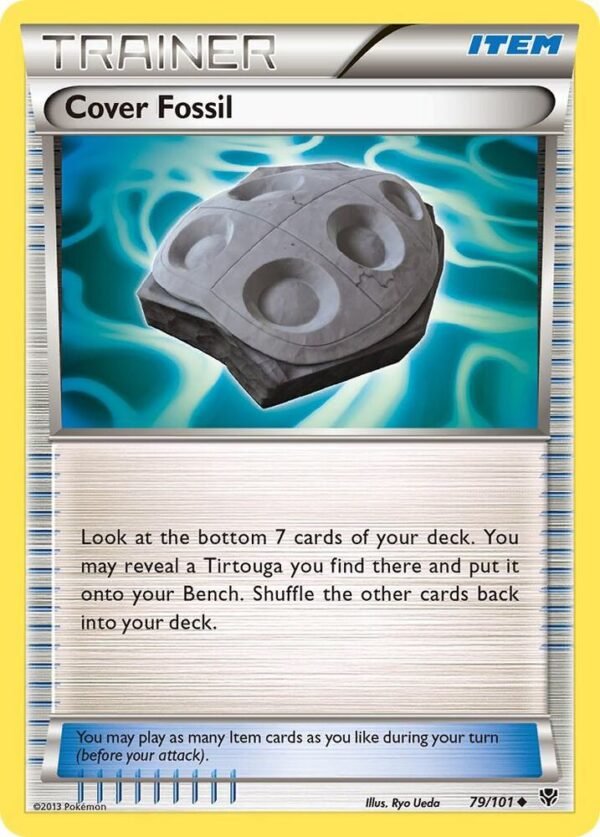 Cover Fossil 79/101 Reverse Holofoil Plasma Blast