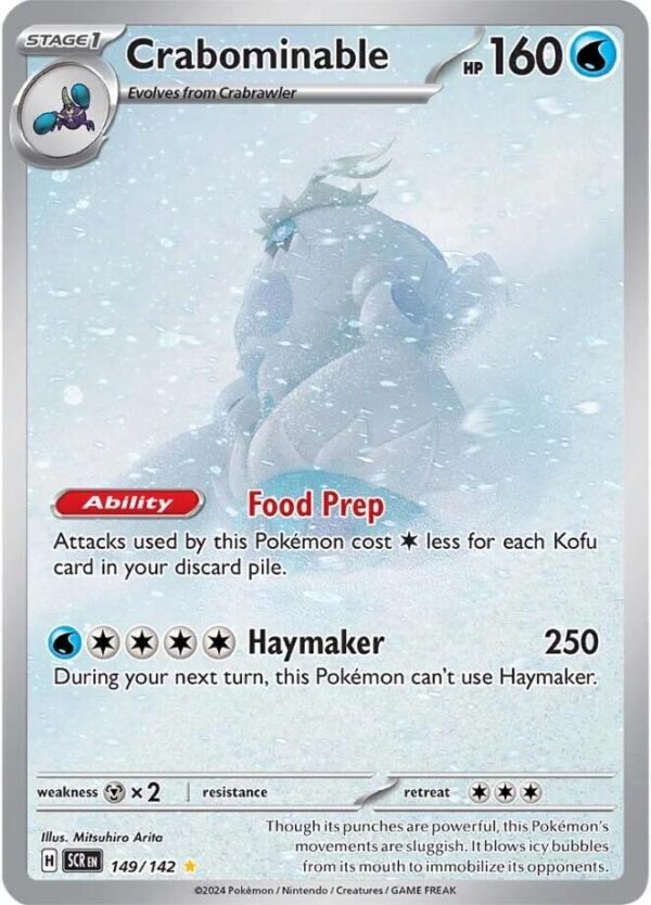 Crabominable 149/142 Holofoil SV07: Stellar Crown