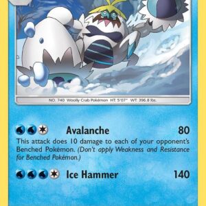 Crabominable 43/149 Normal SM Base Set