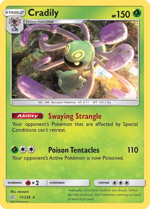Cradily 11/236 Normal SM – Cosmic Eclipse