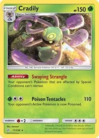 Cradily | 11/236 | Reverse Holofoil | SM - Cosmic Eclipse