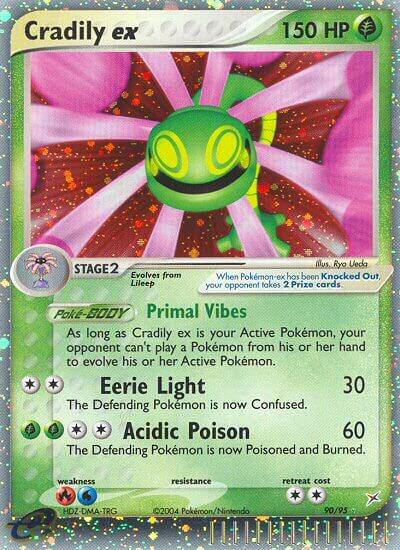 Cradily ex 90/95 Holofoil Team Magma vs Team Aqua Cradily ex 90/95 Holofoil Team Magma vs Team Aqua