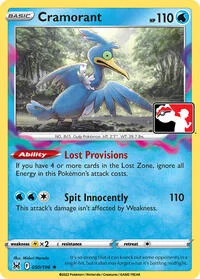 Cramorant | 050/196 | Holofoil | Prize Pack Series Cards
