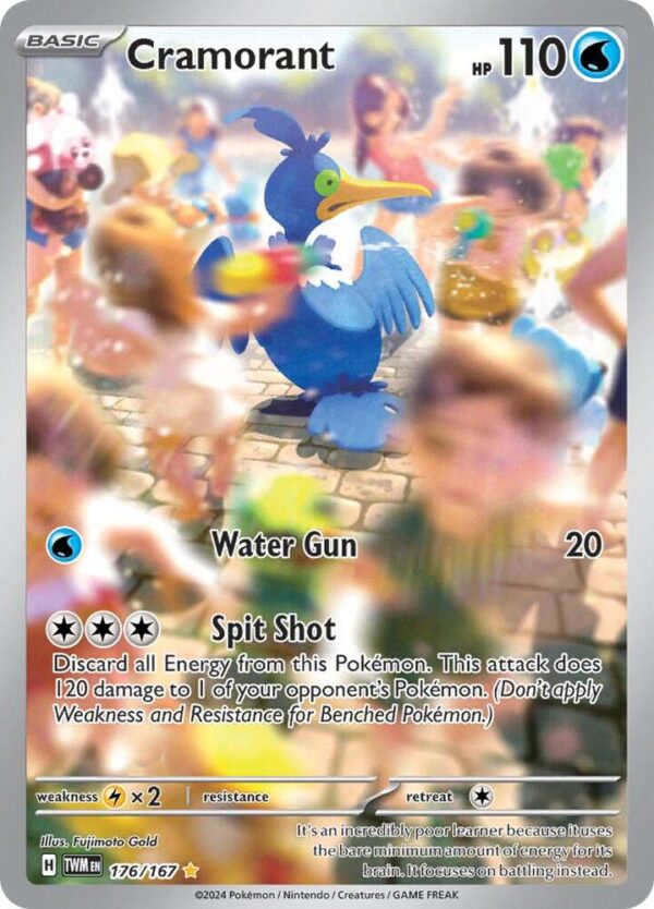 Cramorant 176/167 Holofoil SV06: Twilight Masquerade Cramorant 176/167 Holofoil SV06: Twilight Masquerade