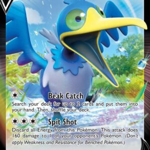 Cramorant V 155/202 Holofoil SWSH01: Sword & Shield Base Set