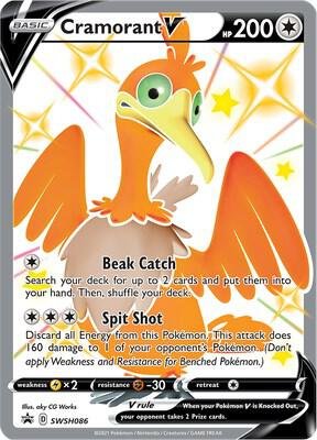 Cramorant V SWSH086 Holofoil SWSH: Sword & Shield Promo Cards