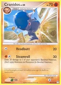 Cranidos | 43/123 | Reverse Holofoil | Mysterious Treasures