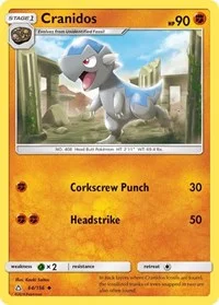 Cranidos | 64/156 | Normal | SM - Ultra Prism
