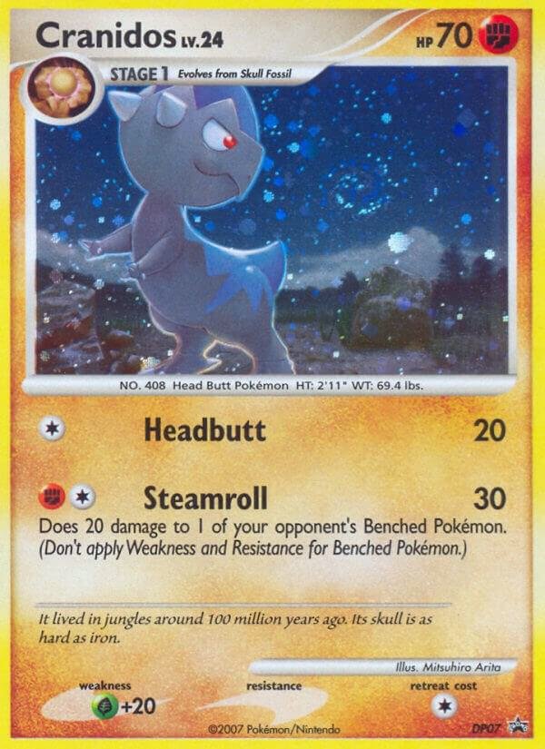 Cranidos DP07 Holofoil Diamond and Pearl Promos Cranidos DP07 Holofoil Diamond and Pearl Promos