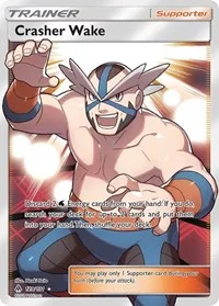 Crasher Wake (Full Art) | 129/131 | Holofoil | SM - Forbidden Light