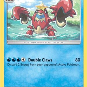 Crawdaunt 25/111 Normal SM – Crimson Invasion
