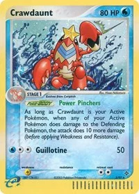 Crawdaunt | 3/97 | Reverse Holofoil | Dragon
