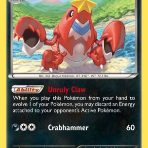 Crawdaunt 92/160 Reverse Holofoil XY – Primal Clash
